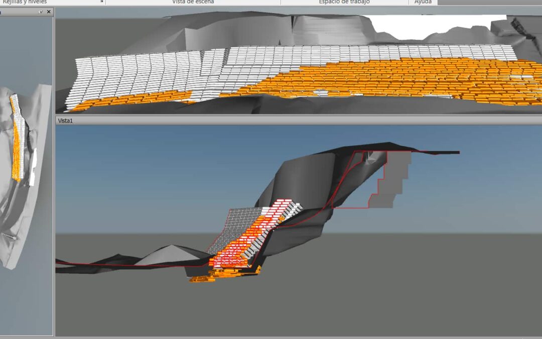 MODELAMIENTO EN REVIT Y CIVIL 3D DE MURO DE CONTENCION EN BOLSACRETOS