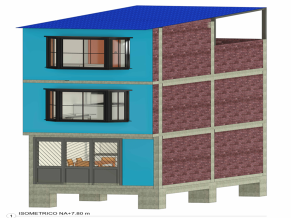Diseño y coordinación BIM para vivienda multifamiliar – Integración arquitectónica, estructural y redes