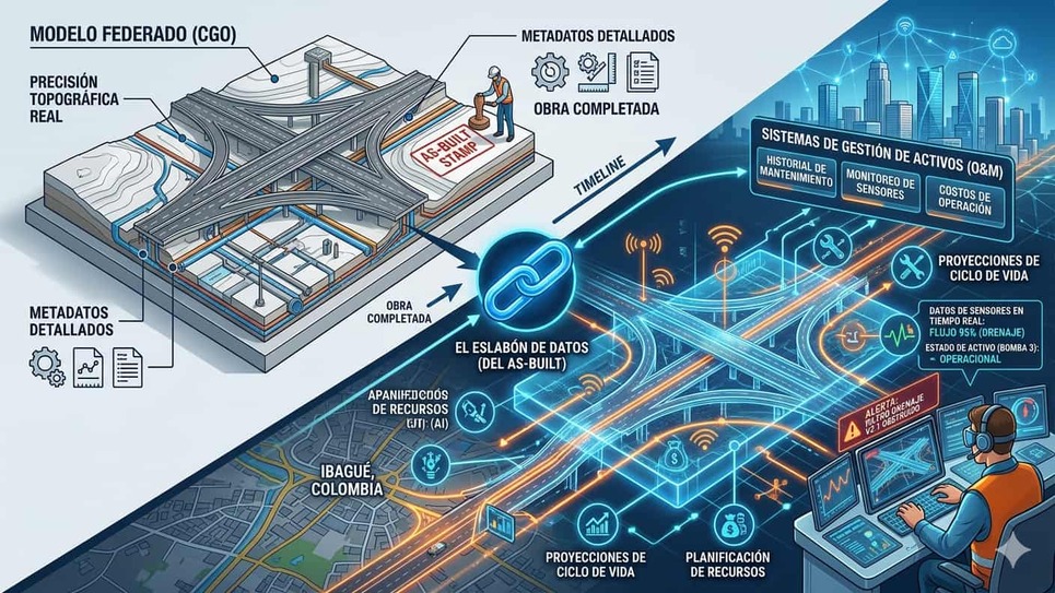 Gemelo Digital en infraestructura civil: del As-Built a la gestión de activos | CGO