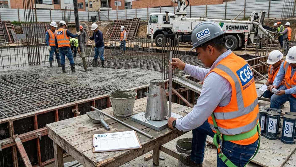 Control de Calidad del Concreto en Obra | CGO Ingeniería