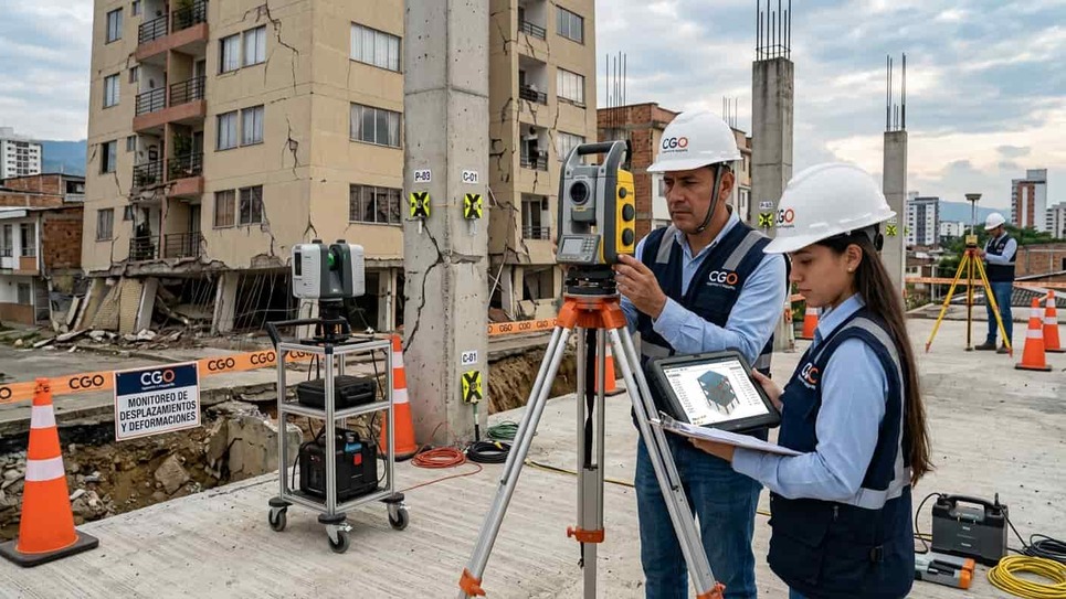 Control Topográfico Post-Sismo: ¿Se Movió el Edificio? | CGO