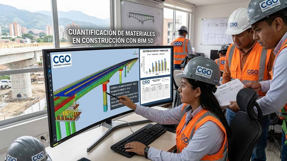 Cuantificación de Materiales en Construcción con BIM 5D | CGO