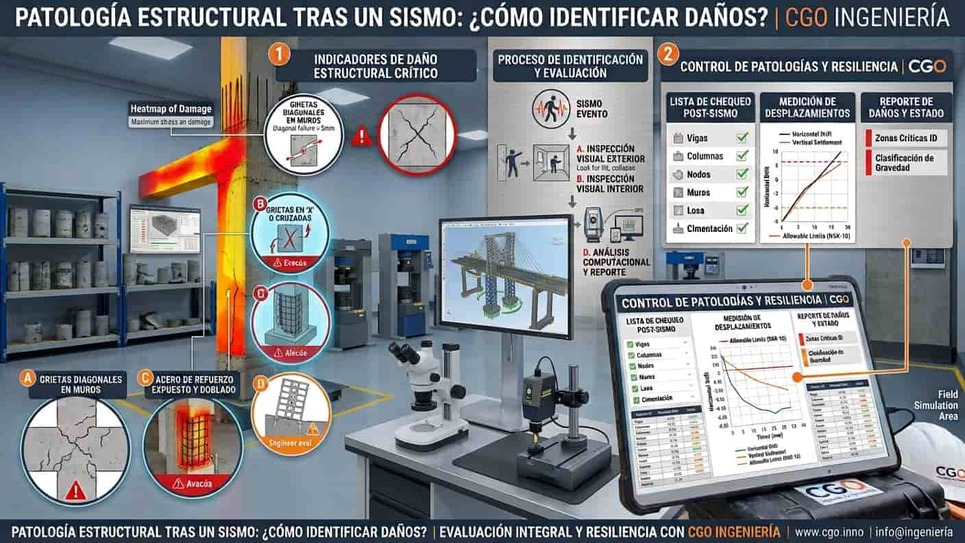 Patología Estructural tras un Sismo | CGO