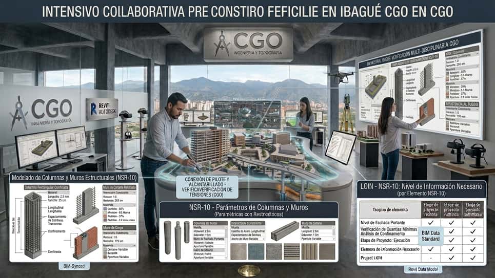 Columnas y Muros Estructurales en Revit bajo NSR-10