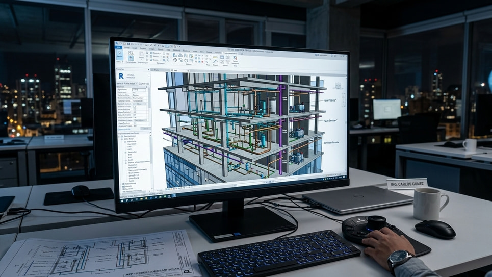 Modelado de Redes Hidrosanitarias en Revit: BIM MEP | CGO